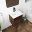 Ensemble de meuble-lavabo simple mural 18 "Aether-1474960923