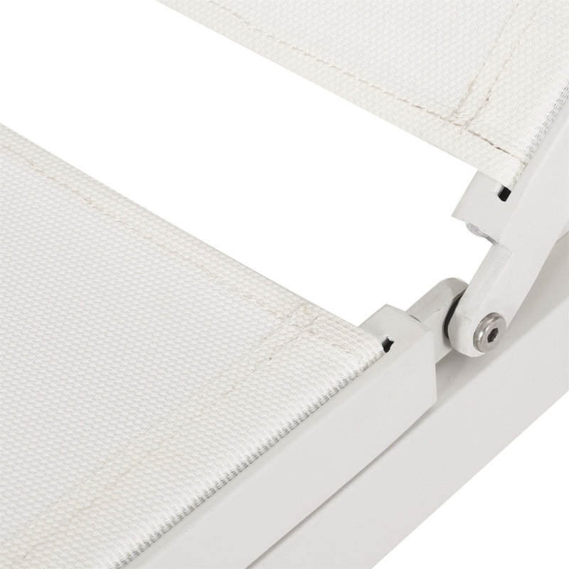 FINN CHAISE LUNGE, Blanc