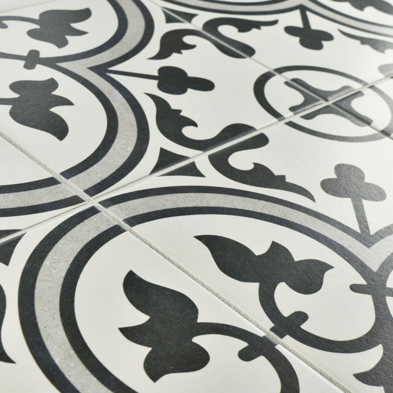 Arte 10" x 10" Porcelain Patterned Wall & Floor Tile