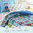 Trains, Planes and Trucks Cotton Comforter Set