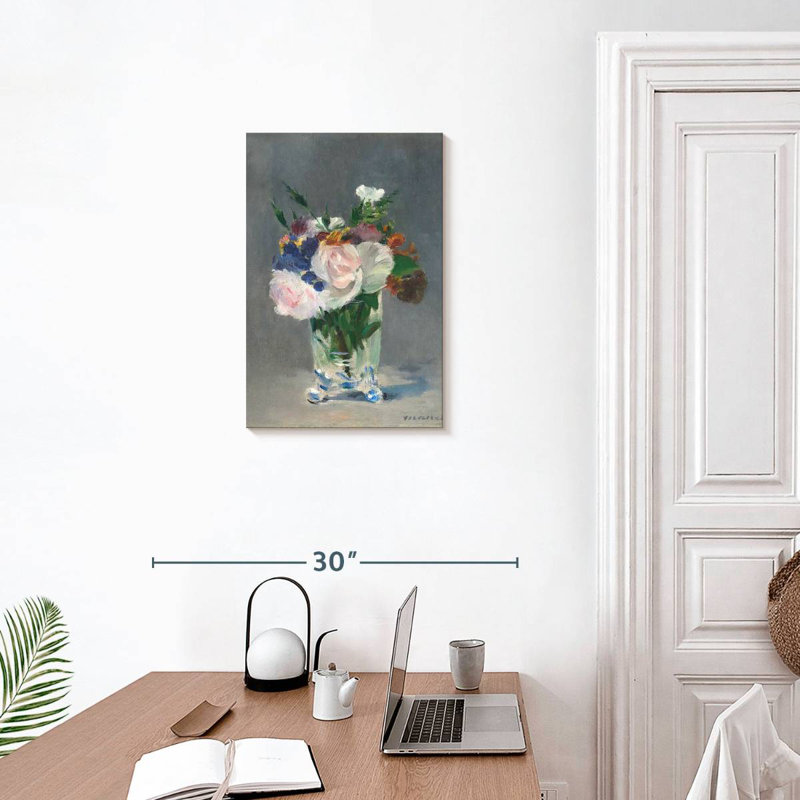 Vase en cristal Harnek, H 24 po x l 16 po