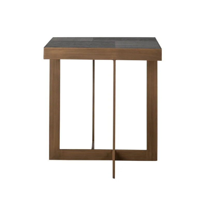 Cambon Solid Wood Tray Top End Table