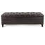 Élégant banc avec repose-pieds spacieux-718701490