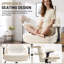 Chaise de bureau ergonomique moderne à dossier moyen, chaise de bureau Criss Cross réglable, 300 lb -1491927465