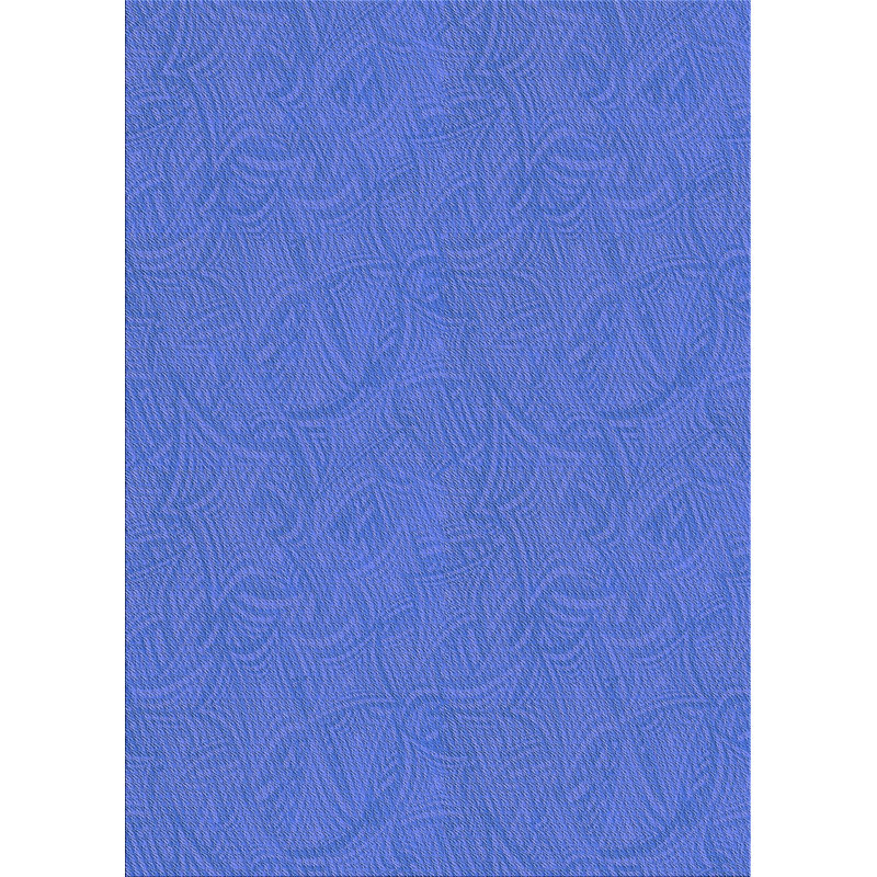 Tapis de la surface bleue en laine touffeté à la main Cobbtown