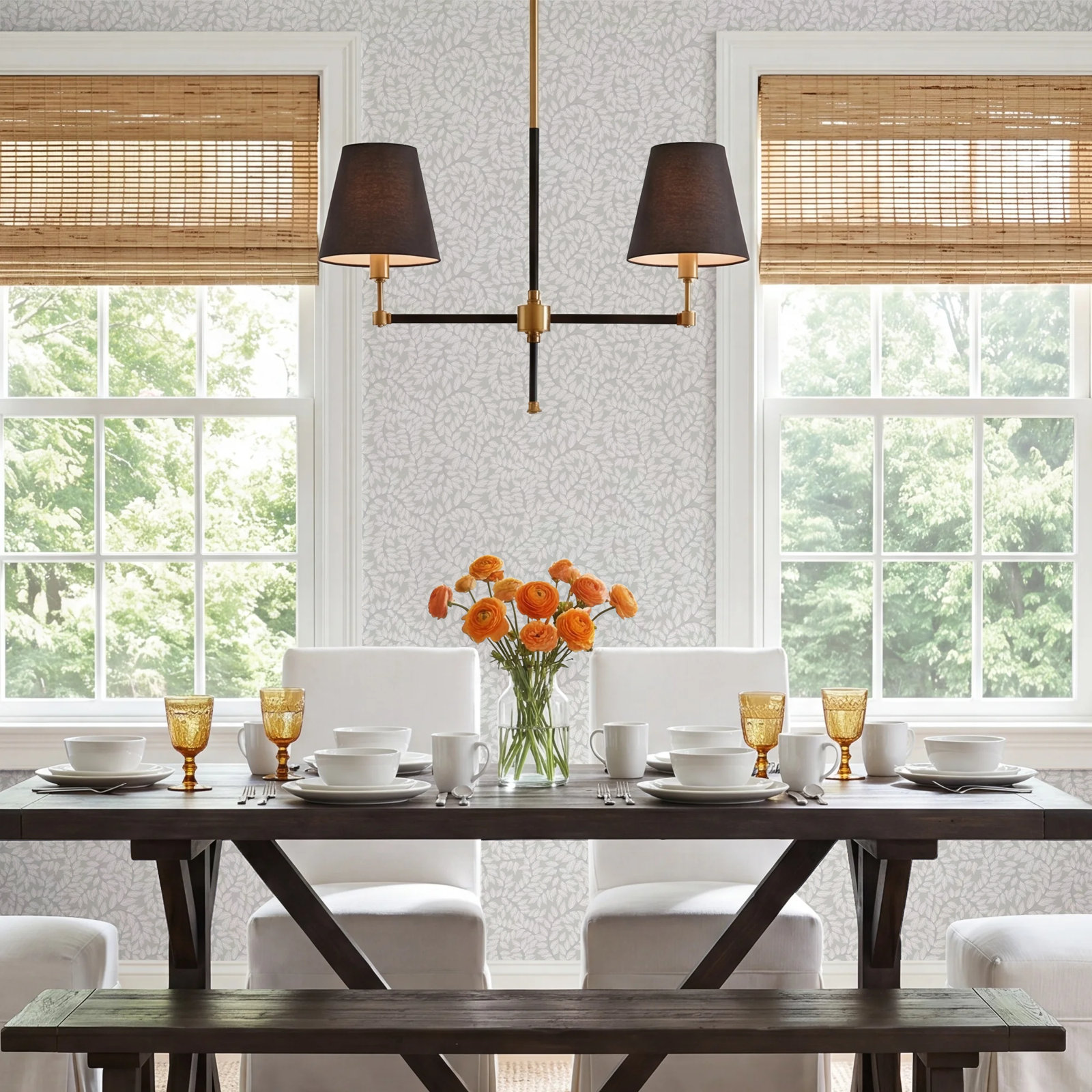 Vesa Botanical Wallpaper, Gray