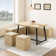 Simple And Stylish 5 Person Corner Breakfast Nook Set With Hidden Storage