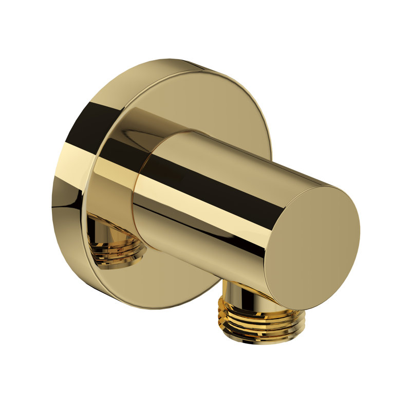 Handshower Outlet, Unlacquered Brass