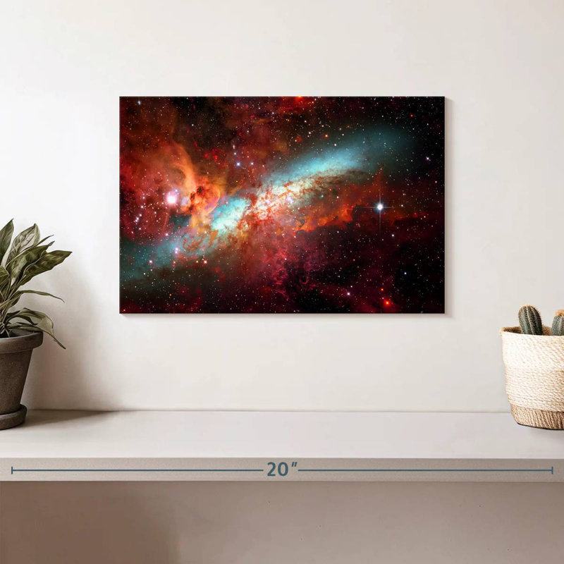 Oberle Galaxy Nebula, 8" H x 12" W