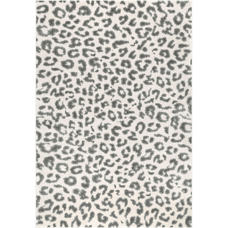 Animal Print Area Rug, Rectangle 91 x 152cm