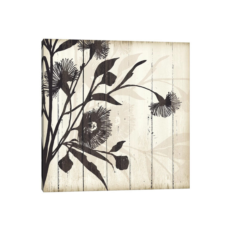 Shadow On Wood II by PI Studio - Wrapped Canvas Painting, 30.48 cm H x 30.48 cm W