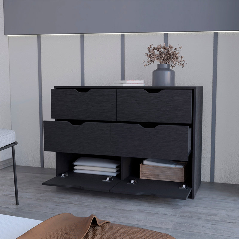 Commode double 4 tiroirs Basilea