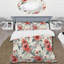 Ensemble de housse de couette traditionnel beige à motif floral prés 8-109148670