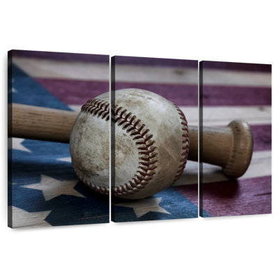 Sireci Baseball Bat Flag USA