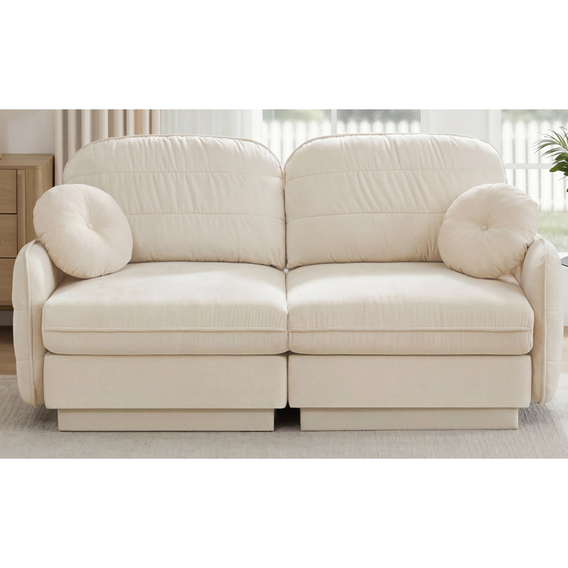 Canapé Chenille Cloud, Beige