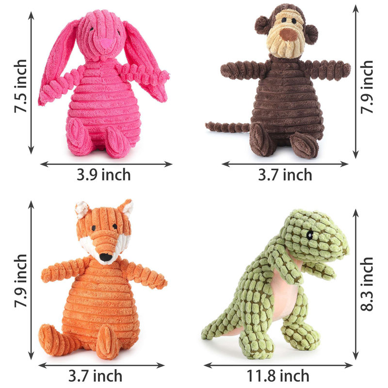 Peluche pelucheux pour chien