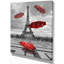 Photographie de toile Cityscape Flying Umbrella Tower Eiffel - Paris Umbrella-29506591
