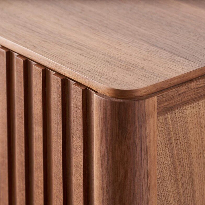 Armoire d'entrée italienne minimaliste, Brown