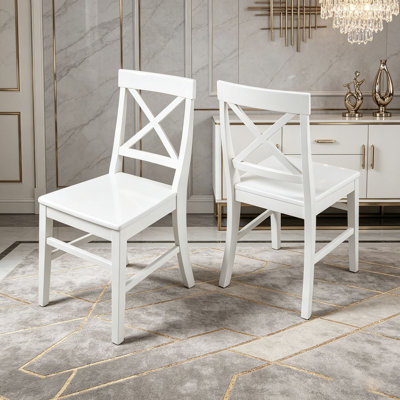 Chaises de salle à manger en bois d'acacia