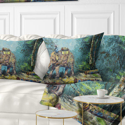 Coussin de glissement de l’éléphant animal