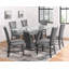 Meuble de salle à manger rembourré 2 pièces Glam-121093782
