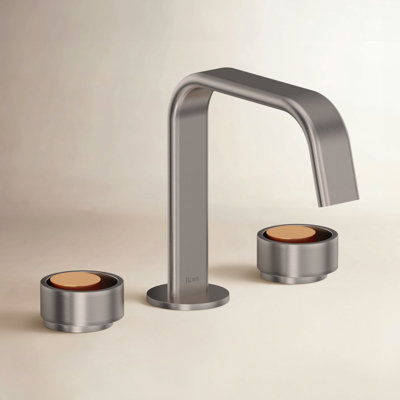 Eclissi Widespread Lavatory Faucet With U-Spout