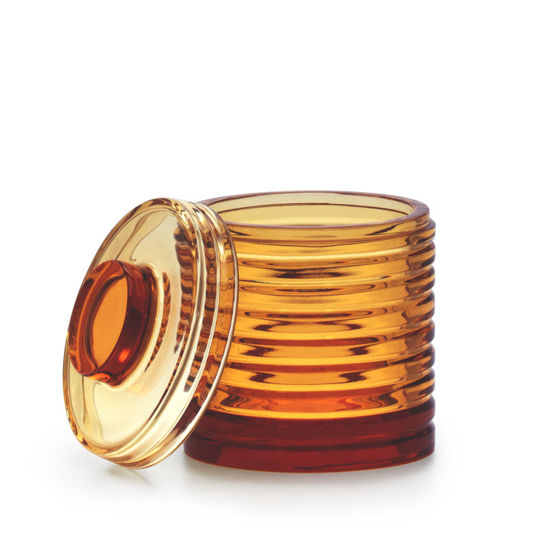 Riga Bathroom Storage Container, Amber