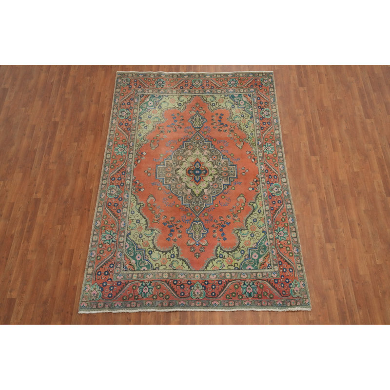 Tapis traditionnel en laine 6 x 9