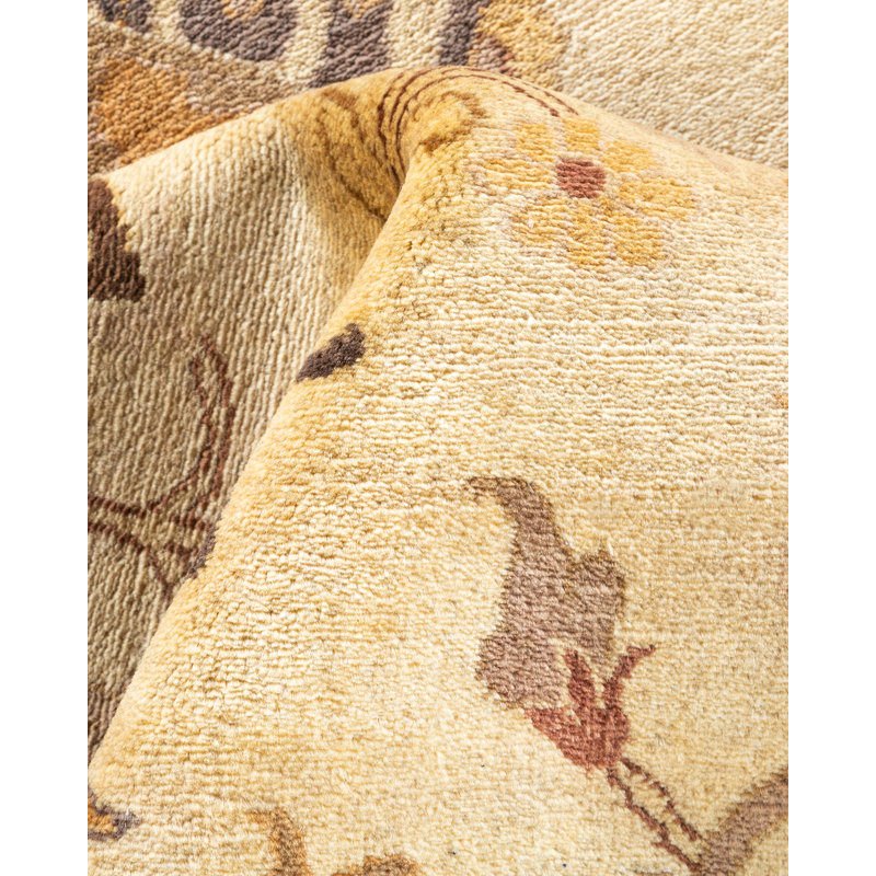 Classic One-of-a-Kind 9' 3" X 12' 3" Hand Knotted Area Rug