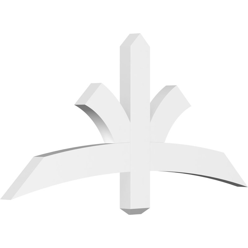 Support pour pignon Davenport, H 22 po x l 48 po (pas: 11/12), P 2 po x F 6 po, Signature uréthane