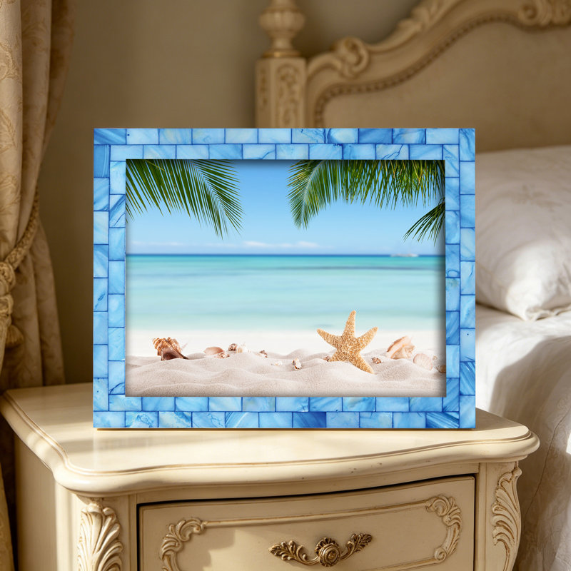 Cadre photo en nacre, 5 po x 7 po
