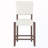 Upholstered Bar Stools With Back(Set Of 2)