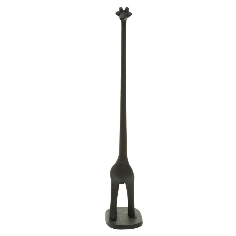 Edeline Free Standing Toilet Paper Holder, Black