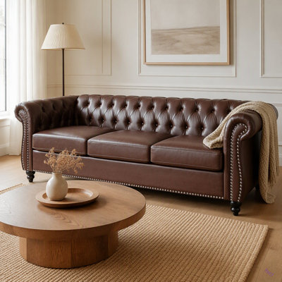Canapé Chesterfield 84,65 po.