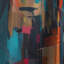 Exploration de la tranquillité abstraite II - Rideau occultant géométrique abstrait - 1 panneau-953366289