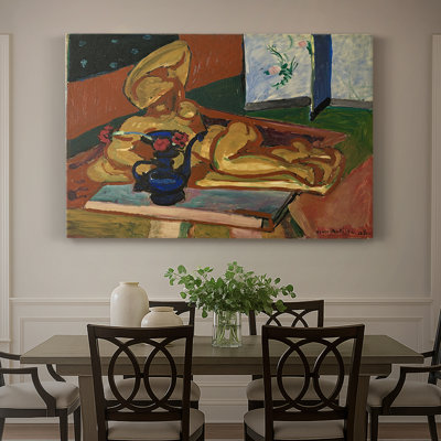 Reclining Nude (Nu couché)-Henri Matisse-Gallery Wrapped Canvas-1946