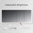 LED Medicine Cabinet - Lighted Mirror with Adjustable Brightness, Defogger, Soft Close, Storage Shelves, Recessed or Surface Mount Modern Bathroom Storage Cabinet
