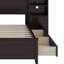 Lit plateforme double avec rangement double-1163661475