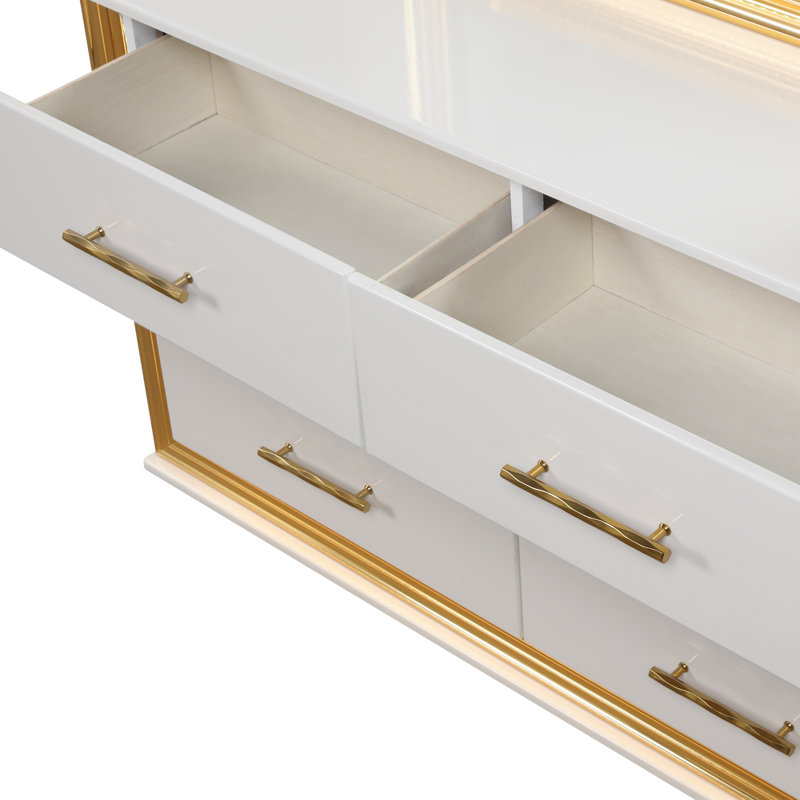 Gilta 63'' W 6 - Drawer Dresser