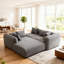 Canapé modulaire Boneless Cloud dans deux boîtes, canapé modulaire compressé avec assise profonde-1299141212