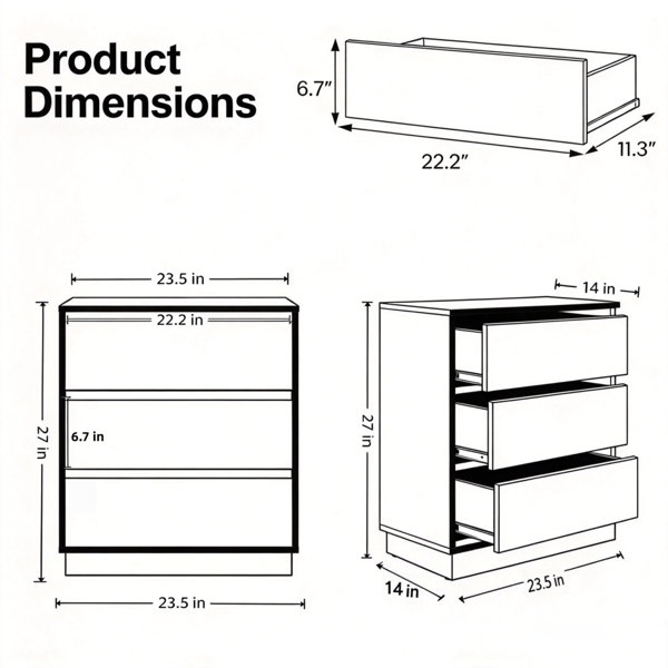Dimensions du produit