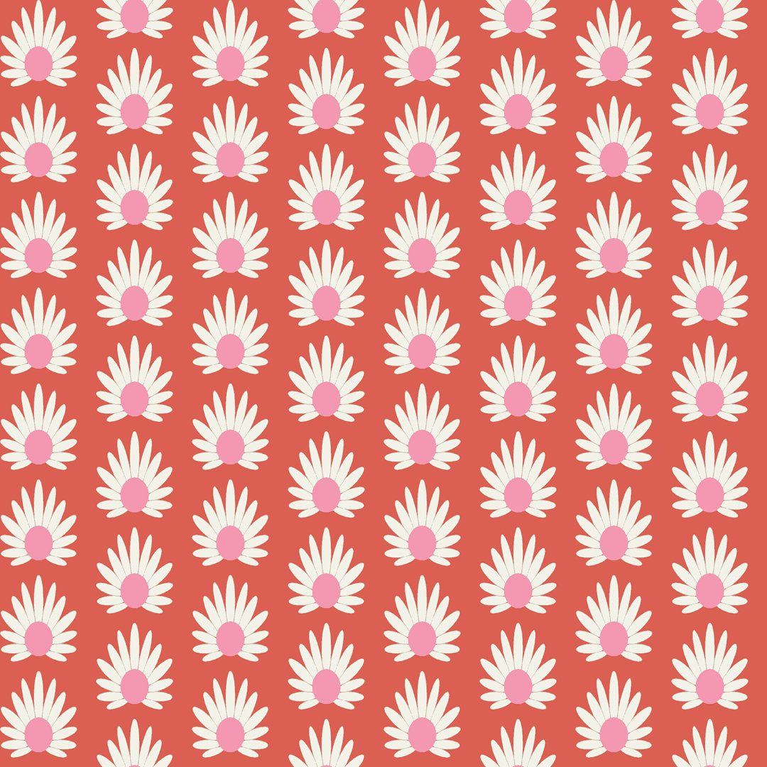 Fleur Peel & Stick Floral Double Roll The House of Scalamandre 