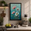 Cosmos Arrangement Botanical - Wrapped Canvas-1240642029-1240642019