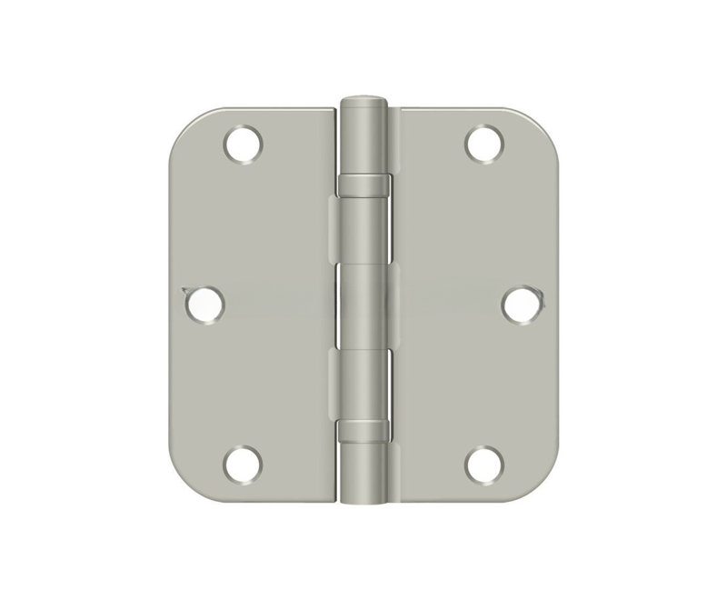 Steel Hinge, Brushed Nickel