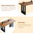 Brown Rectangular Solid Wood Desks-108126286