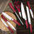 Rorik Red 14 Piece Cutlery Block Set