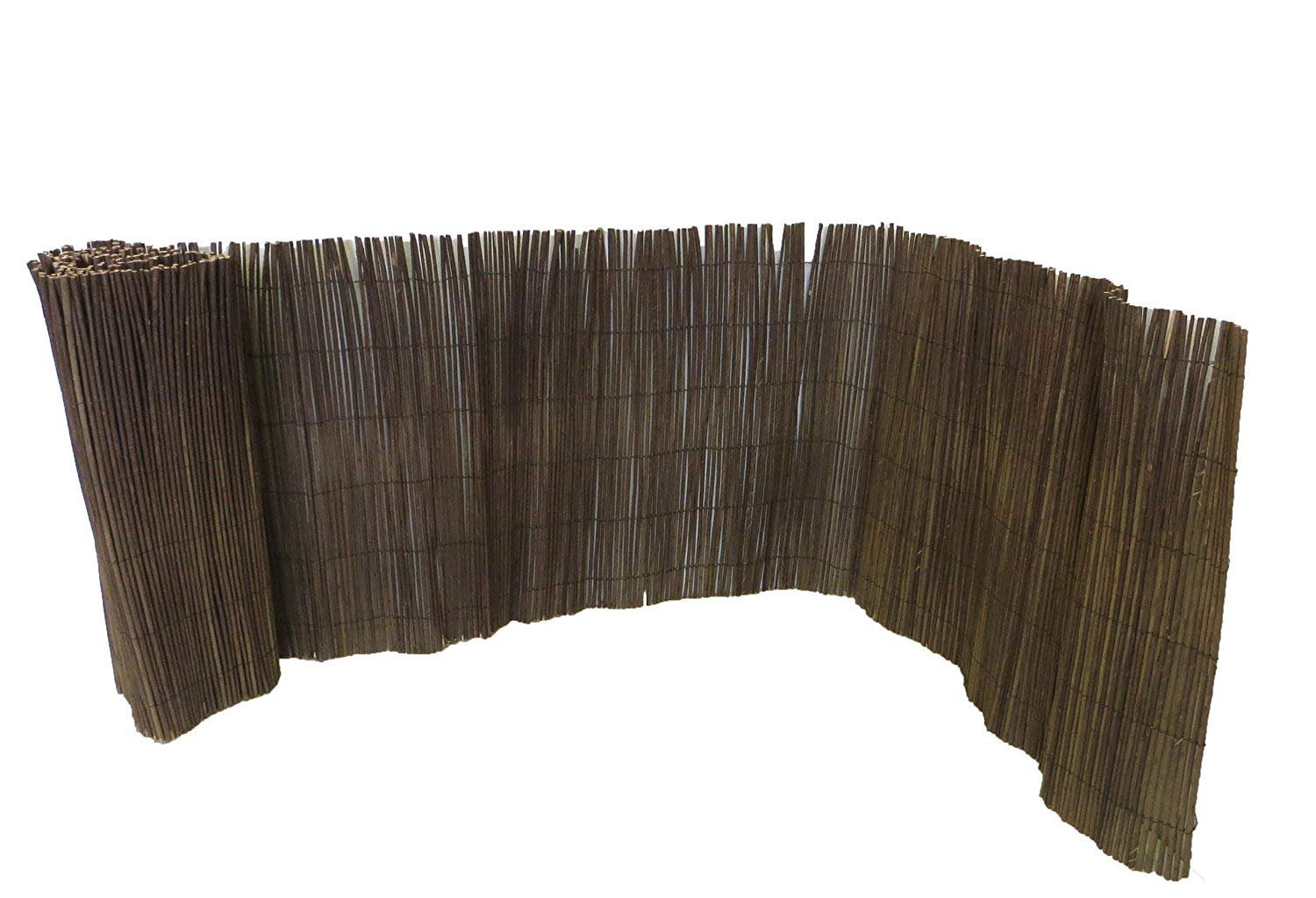 MGP Rolled Willow Border Fence &amp; Reviews | Wayfair