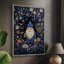 «Christmas Holiday Art DCLII», reproduction encadrée - bois massif-1225366348