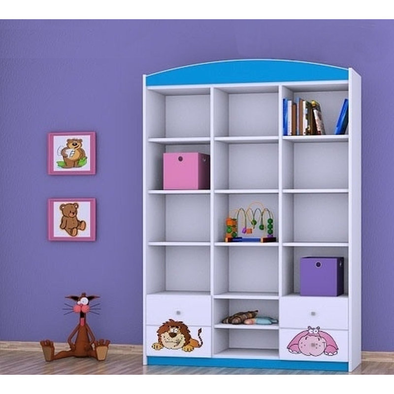 Raina 183cm H X 132cm W Kids Cube, Blue