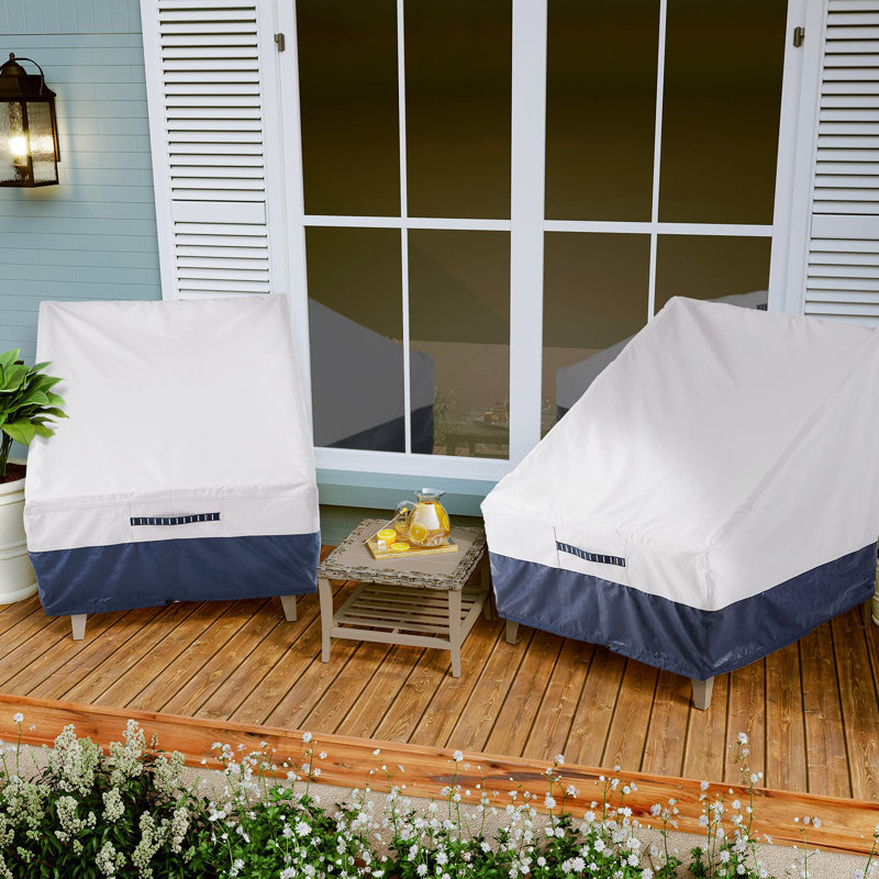 Housse respirante pour causeuse de patio, H 34 po x l 34 po x P 39 po